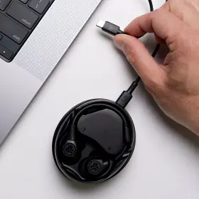 Bezdrátová sluchátka - JLAB Work Buds TWS Earbuds Black - 11
