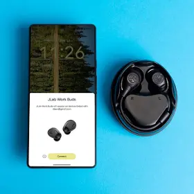 Bezdrátová sluchátka - JLAB Work Buds TWS Earbuds Black - 9