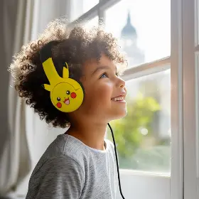 Drátová sluchátka - OTL Technologies Pokemon Pikachu 3D Kids PK1178 - 6