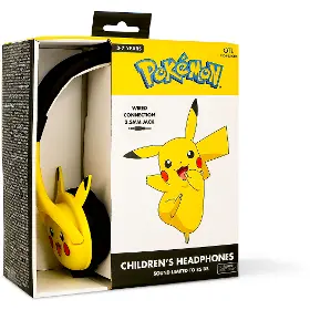Drátová sluchátka - OTL Technologies Pokemon Pikachu 3D Kids PK1178 - 9