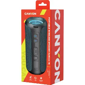 Bezdrátový reproduktor - Canyon BT reproduktor OnMove 15 modrý - 6