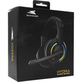Drátová sluchátka - Baracuda Hydra Black - 6