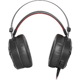 Drátová sluchátka - Genesis Neon 360 Black/Red - 2