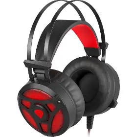 Drátová sluchátka - Genesis Neon 360 Black/Red - 4