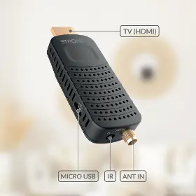 Satelitní přijímač - Strong SRT 84 HDMI TUNER DVB-T2 HEVC - 6