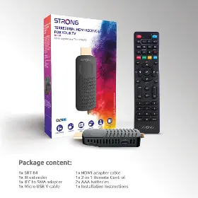 Satelitní přijímač - Strong SRT 84 HDMI TUNER DVB-T2 HEVC - 9