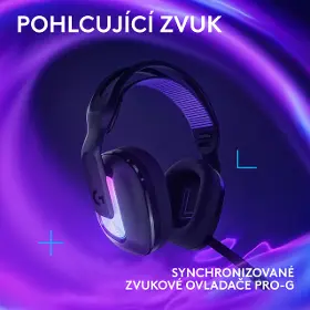 Bezdrátová sluchátka - Logitech G522 Black - 14