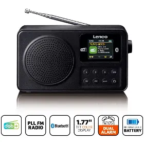 Rádio - Lenco PDR-033BK - 2