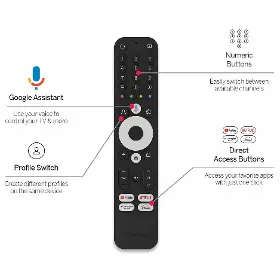 MM Centrum - Thomson Google TV Streaming Box 240 (4K) - 2