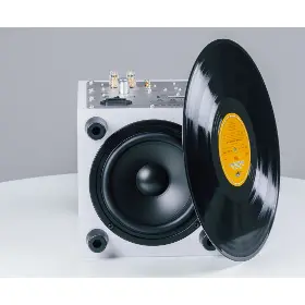 Subwoofer - Pro-Ject Sub Box-50 E High Gloss White - 5