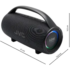 Bezdrátový reproduktor - JVC XS-E524B Černý - 5