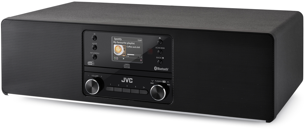 JVC RD-E984B ČERNÝ | Planeo