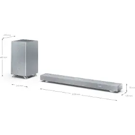 Soundbar - Sharp HT-SBW53121SL - 15