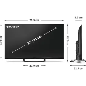 QLED televize - Sharp 32HF3865E - 9