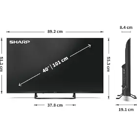 QLED televize - Sharp 40HF3865E - 8