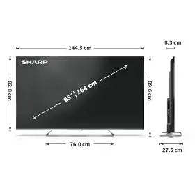 QLED televize - Sharp 65JP7265E - 10
