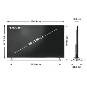 QLED televize - Sharp 75JP7265E - 10