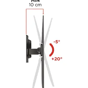 Držák TV - Meliconi 580478 Flatstyle FTR400 CG - 4