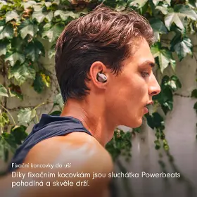 Bezdrátová sluchátka - Beats Powerbeats Fit - Gravel Grey - 9
