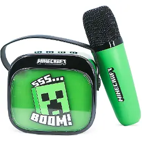 Bezdrôtový reproduktor - OTL Technologies Minecraft PopSing LED - 2