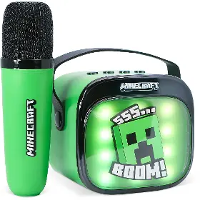 Bezdrôtový reproduktor - OTL Technologies Minecraft PopSing LED - 4