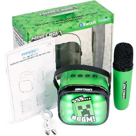 Bezdrôtový reproduktor - OTL Technologies Minecraft PopSing LED - 9