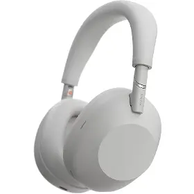 Bezdrátová sluchátka - Sony Noise Cancelling WH-1000XM6 stříbrná - 1
