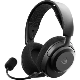 Slúchadlá bezdrôtové - SteelSeries Arctis Nova 3PW Black - 4