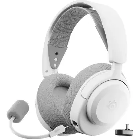 Slúchadlá bezdrôtové - SteelSeries Arctis Nova 3XW White - 1