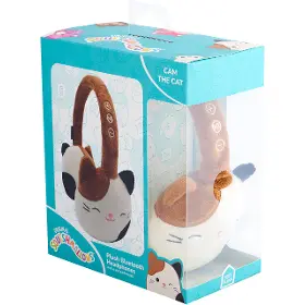 Bezdrátová sluchátka - Lazerbuilt Squishmallows Plush Bluetooth Headphones - Cam - 5