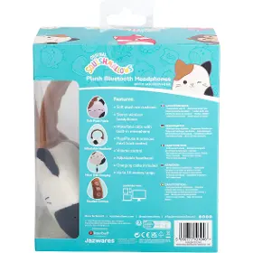 Bezdrátová sluchátka - Lazerbuilt Squishmallows Plush Bluetooth Headphones - Cam - 7