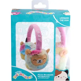 Bezdrátová sluchátka - Lazerbuilt Squishmallows Plush Bluetooth Headphones - Leonard - 6