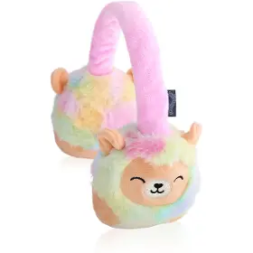 Bezdrátová sluchátka - Lazerbuilt Squishmallows Plush Bluetooth Headphones - Leonard - 1