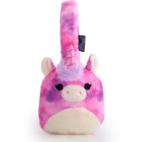 Bezdrátová sluchátka - Lazerbuilt Squishmallows Plush Bluetooth Headphones - Lola - 3