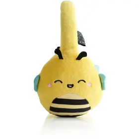 Bezdrátová sluchátka - Lazerbuilt Squishmallows Plush Bluetooth Headphones - Sunny - 3