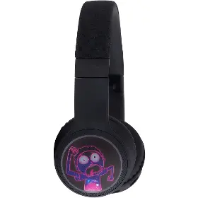 Bezdrátová sluchátka - Lazerbuilt Rick & Morty Light-Up BT Headphones - 4