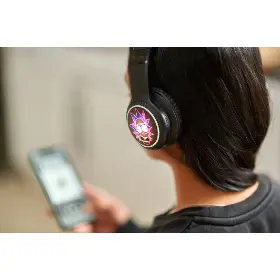 Bezdrátová sluchátka - Lazerbuilt Rick & Morty Light-Up BT Headphones - 9