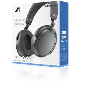 Slúchadlá bezdrôtové - Sennheiser MOMENTUM 4 Wireless black - 7