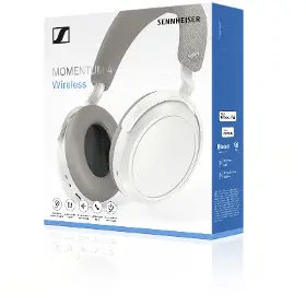 Bezdrátová sluchátka - Sennheiser MOMENTUM 4 Wireless white - 7