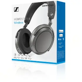 Slúchadlá bezdrôtové - Sennheiser MOMENTUM 4 Wireless graphite - 7