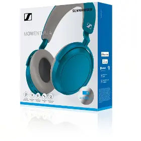 Slúchadlá bezdrôtové - Sennheiser MOMENTUM 4 Wireless teal - 7