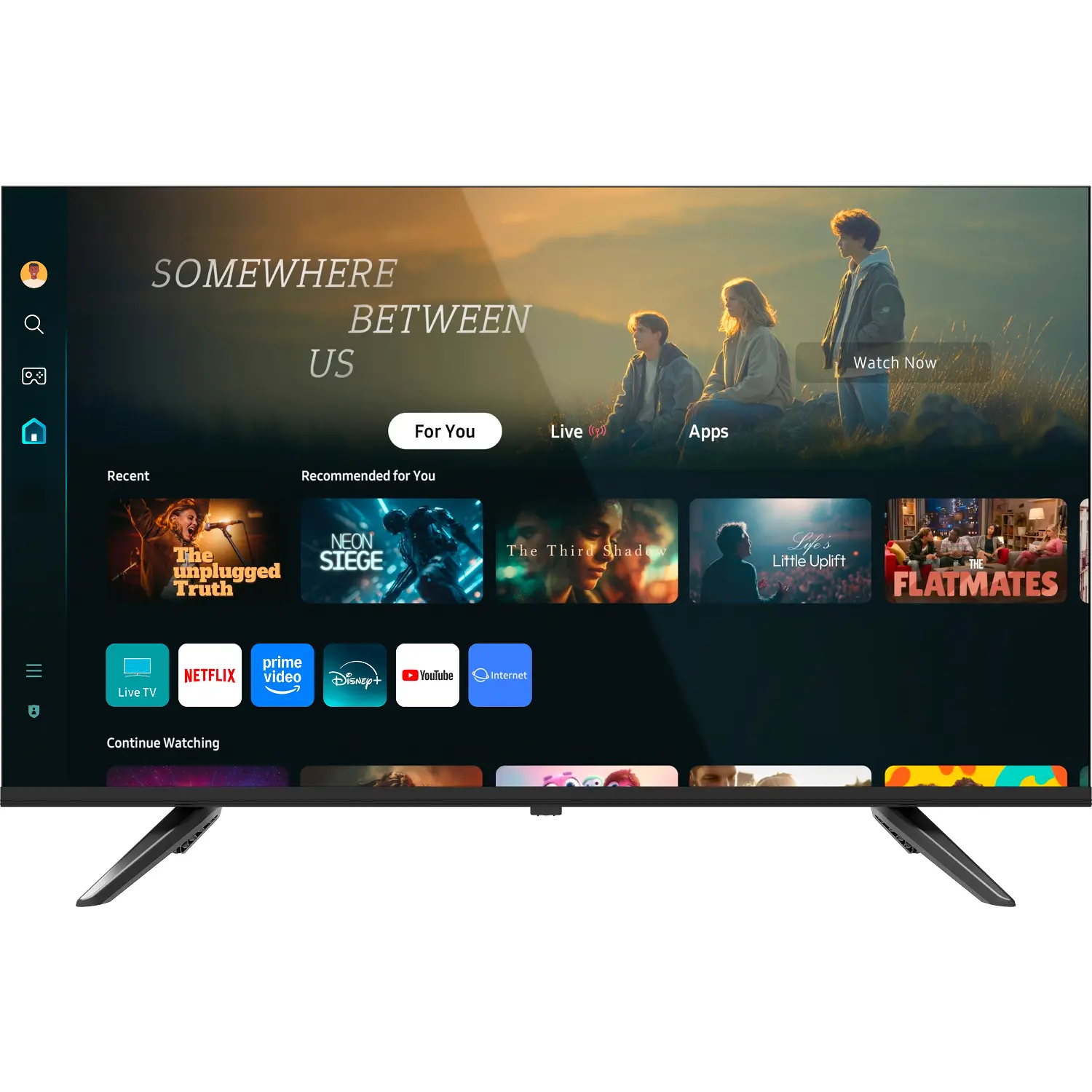Sencor SLE 40TF700B LED televize – fotografie 1