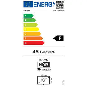 LED televízor - Sencor SLE 43TF700B - 9