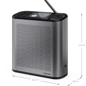 Rádio - Sharp DR-530GY - 6