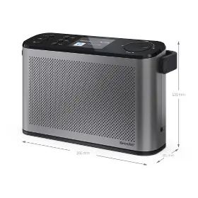 Rádio - Sharp DR-540GY - 6
