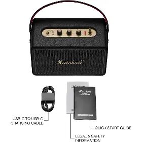 Bezdrôtový reproduktor - Marshall Killburn III Black & Brass - 5