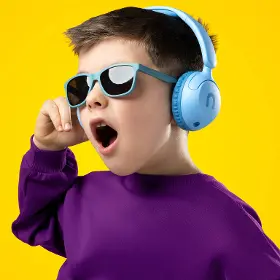 Slúchadlá bezdrôtové - Niceboy Kiddie 2 Pink - 4