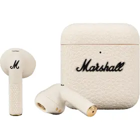 Slúchadlá bezdrôtové - Marshall Minor IV Cream - 1