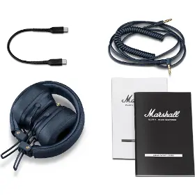 Slúchadlá bezdrôtové - Marshall Major V Midnight Blue - 5