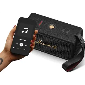 Bezdrôtový reproduktor - Marshall Middleton II Black & Brass - 3